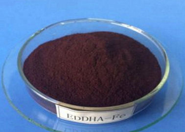 주문 CAS 16455-61-1 수직 철 Eddha 비료, 진한 빨강색 브라운 철 킬레이트 6 Eddha online manufacture