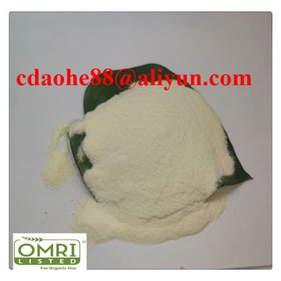 유기농 인증을 받은 수분화 된 소야 단백질 아미노산 비료 분말 90% 식물성 영양
